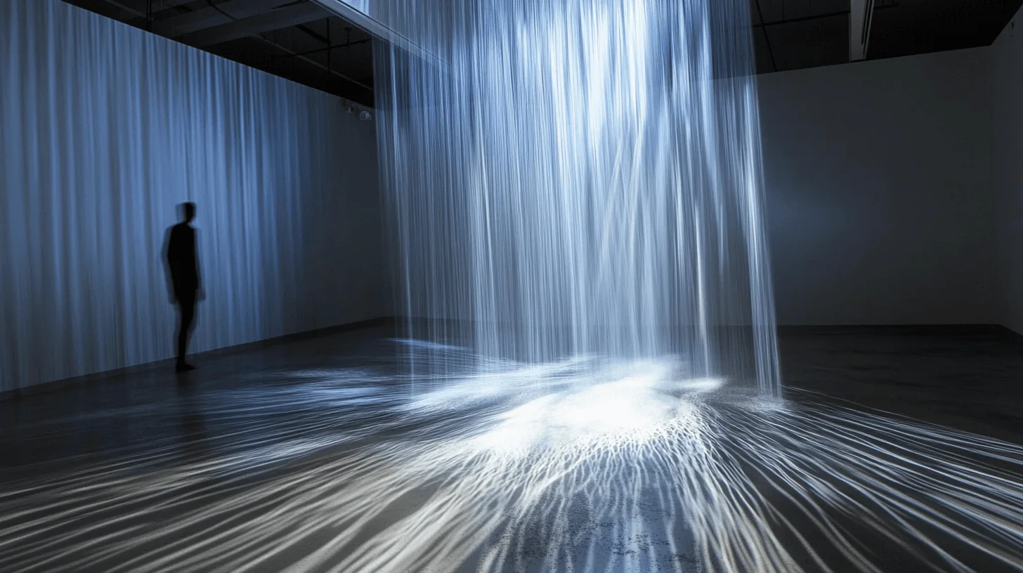 White light curtain